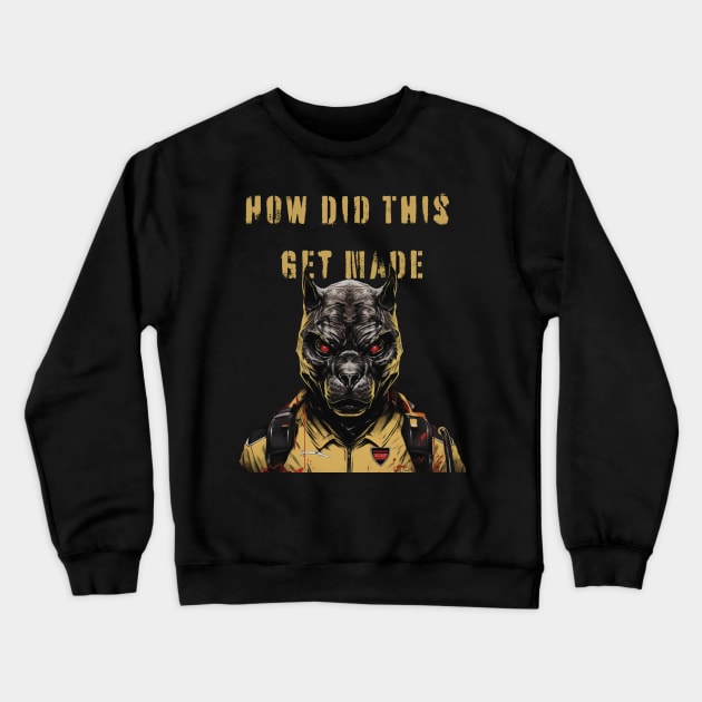 How Did This Get Made Crewneck Sweatshirt by FehuMarcinArt